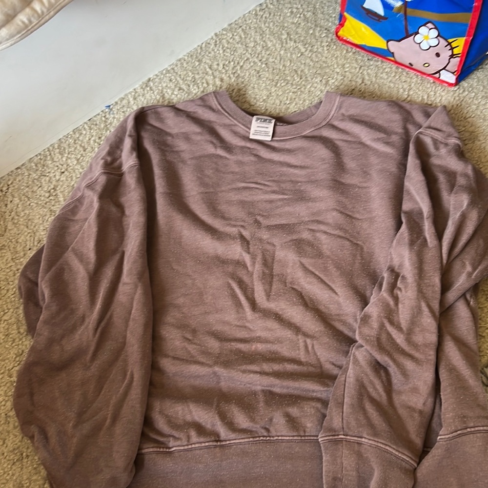 Pink lounge sweater